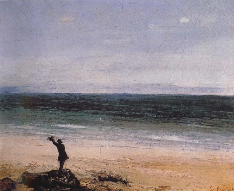 Gustave Courbet Seaside oil painting picture